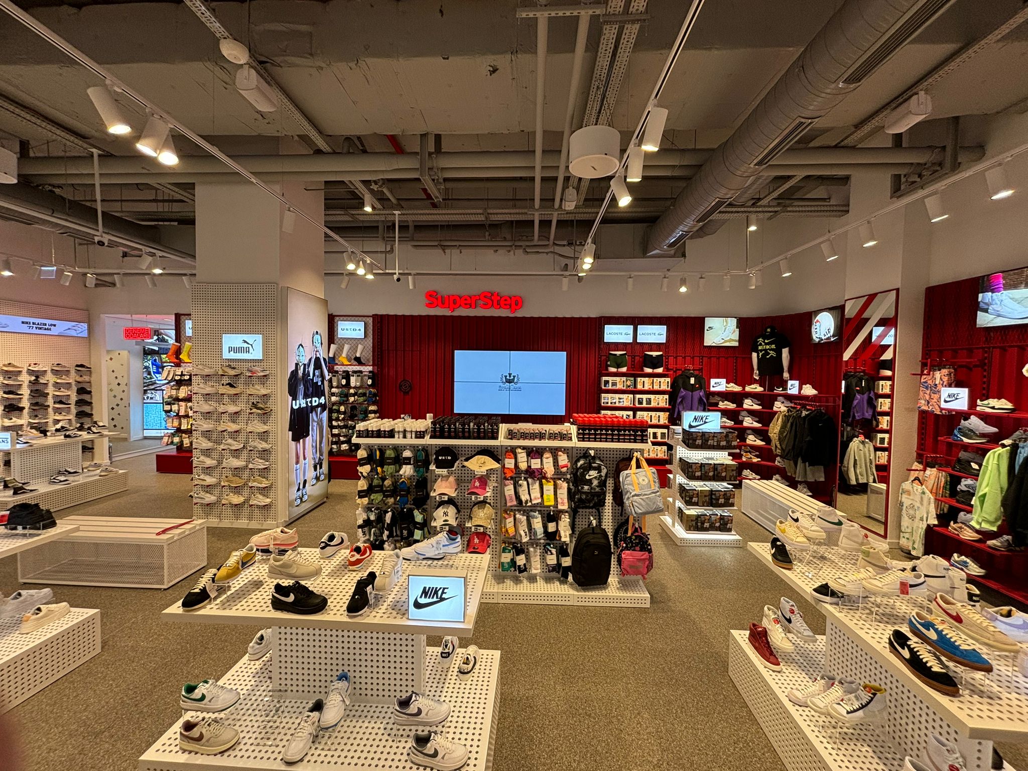 SuperStep Mağaza Aydınlatması Kütahya