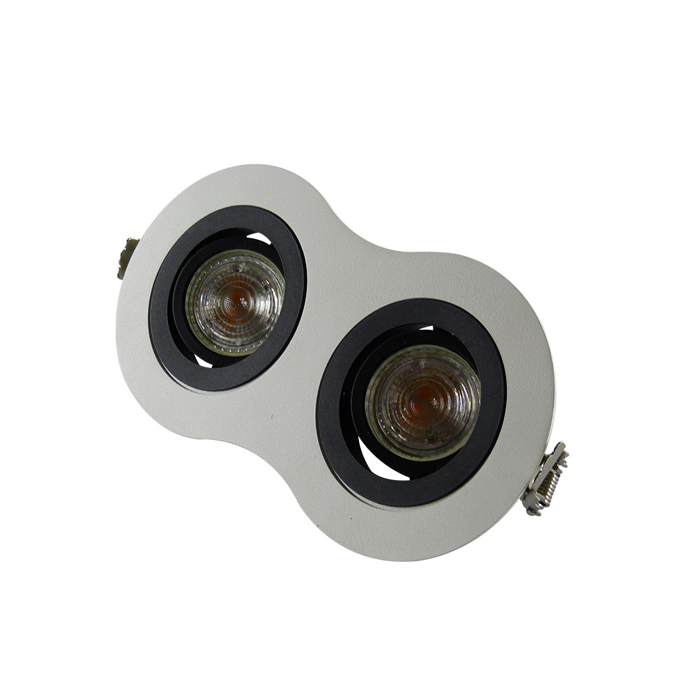 Sıva Altı Hareketli Oval Led Spot 2x10w 4