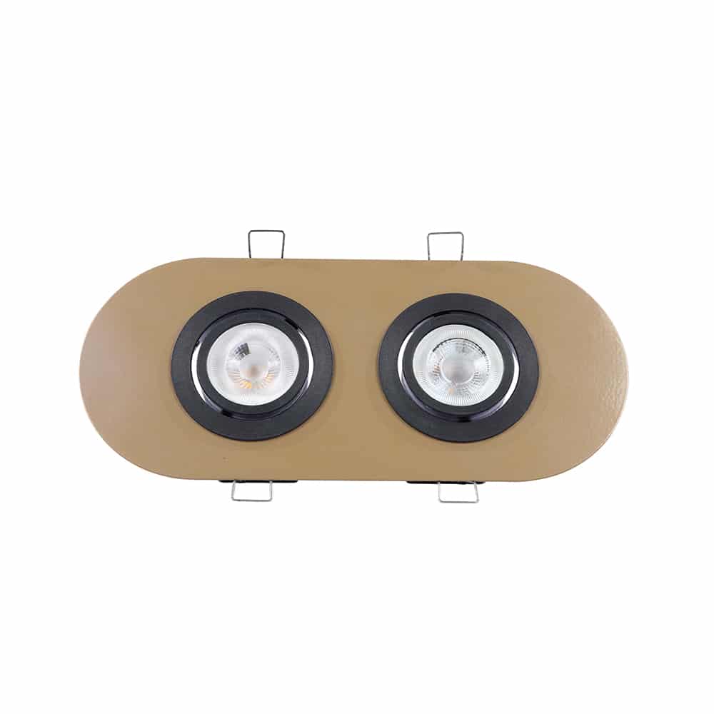 Ovoid İkili Led Spot Hareketli 3