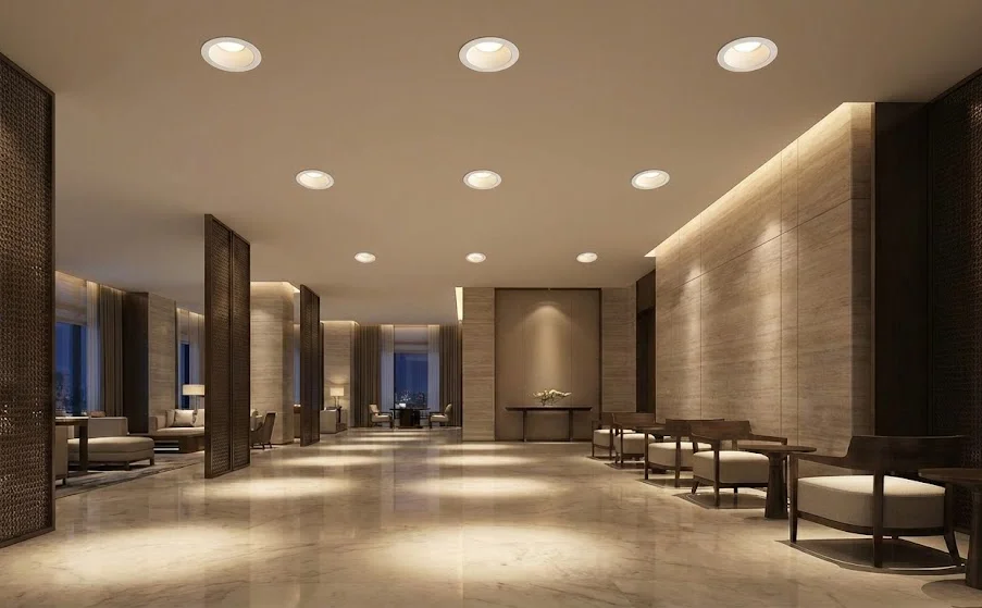 Techniclight Downlight Armatür - Modern Otel Aydınlatma Çözümleri