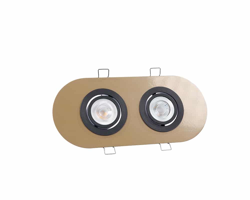 Ovoid İkili Led Spot