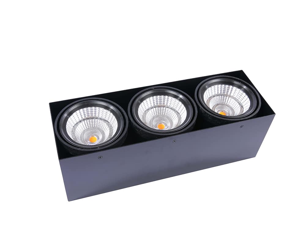 Sıva Üstü Triple 3X Led Spot