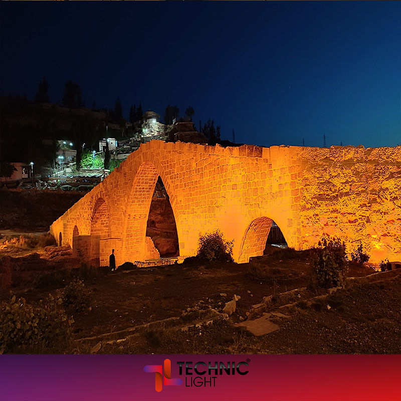 Kuzey Irak Zaho Köprü Aydınlatması